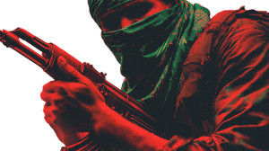 Middle Eastern Soldier V2 Vinyl Car Decal Sticker – Waterproof & UV-Resistant 5.4