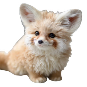 Fluffy Hybrid Creature Vinyl Car Decal Sticker – Waterproof & UV-Resistant 6.826666666666667"