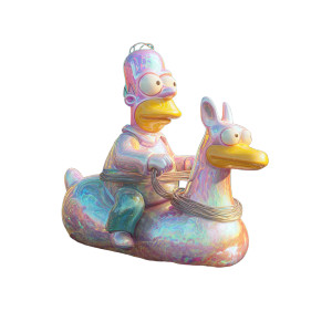 Iridescent Duck Ride Vinyl Car Decal Sticker – Waterproof & UV-Resistant 3.4133333333333336" Iridescent Duck Ride Vinyl Car Decal Sticker – Waterproof & UV-Resistant 3.4133333333333336"