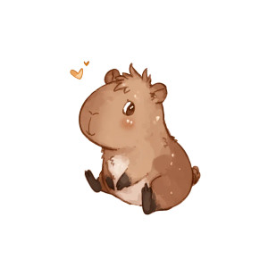 Chibi Capybara Vinyl Car Decal Sticker – Waterproof & UV-Resistant 6.826666666666667" Chibi Capybara Vinyl Car Decal Sticker – Waterproof & UV-Resistant 6.826666666666667"