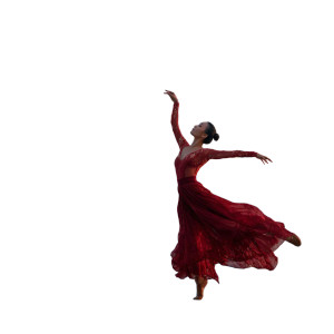 Elegant Dancer Dawn Vinyl Car Decal Sticker – Waterproof & UV-Resistant 6.826666666666667"