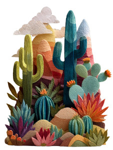 Desert Cactus Sculpture Vinyl Car Decal Sticker – Waterproof & UV-Resistant 4.1066666666666665" Desert Cactus Sculpture Vinyl Car Decal Sticker – Waterproof & UV-Resistant 4.1066666666666665"