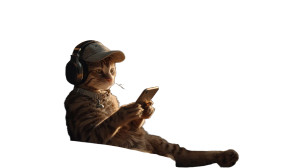 Traveling Tabby Cat V2 Vinyl Car Decal Sticker – Waterproof & UV-Resistant 5.4