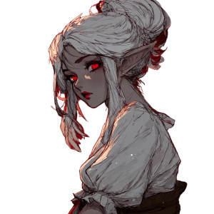 Shy Drow Elf V2 Vinyl Car Decal Sticker – Waterproof & UV-Resistant 3.4133333333333336" Shy Drow Elf V2 Vinyl Car Decal Sticker – Waterproof & UV-Resistant 3.4133333333333336"