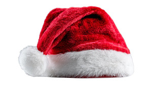 Santa Hat V2 Vinyl Car Decal Sticker – Waterproof & UV-Resistant 2.72"