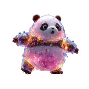 Bubble Panda Vinyl Car Decal Sticker – Waterproof & UV-Resistant 3.4133333333333336" Bubble Panda Vinyl Car Decal Sticker – Waterproof & UV-Resistant 3.4133333333333336"