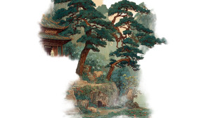 Tang Dynasty Monk Vinyl Car Decal Sticker – Waterproof & UV-Resistant 5.4