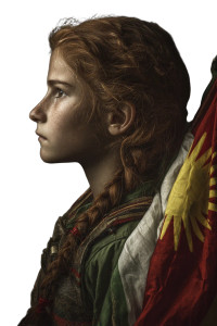 Kurdish Girl Vinyl Car Decal Sticker – Waterproof & UV-Resistant 4.4