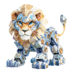 Transformer Lion Vinyl Car Decal Sticker – Waterproof & UV-Resistant 6.826666666666667" Transformer Lion Vinyl Car Decal Sticker – Waterproof & UV-Resistant 6.826666666666667"