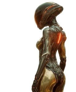 Chrome Humanoid Android Vinyl Car Decal Sticker – Waterproof & UV-Resistant 8.0" Chrome Humanoid Android Vinyl Car Decal Sticker – Waterproof & UV-Resistant 8.0"