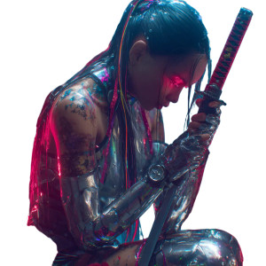 Cyberpunk Samurai Princess Vinyl Car Decal Sticker – Waterproof & UV-Resistant 3.4133333333333336" Cyberpunk Samurai Princess Vinyl Car Decal Sticker – Waterproof & UV-Resistant 3.4133333333333336"