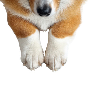 Corgi'S Paws Vinyl Car Decal Sticker – Waterproof & UV-Resistant 6.826666666666667"