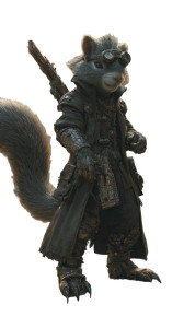 Steampunk Squirrel Warrior Vinyl Car Decal Sticker – Waterproof & UV-Resistant 9.706666666666667"