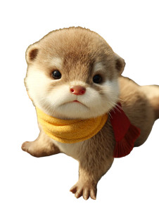 Cute Baby Otter Vinyl Car Decal Sticker – Waterproof & UV-Resistant 4.1066666666666665" Cute Baby Otter Vinyl Car Decal Sticker – Waterproof & UV-Resistant 4.1066666666666665"