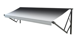 Enhance Your RV: Awning Kit | Solera | 19x8ft | Black Fade | Anti-Scuff Fabric | LED Lights | Easy Install