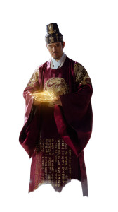 Celestial King Sejong Vinyl Car Decal Sticker – Waterproof & UV-Resistant 9.706666666666667"