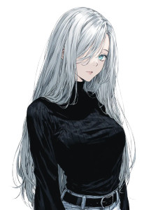 Silver-Haired Woman V5 Vinyl Car Decal Sticker – Waterproof & UV-Resistant 4.1066666666666665" Silver-Haired Woman V5 Vinyl Car Decal Sticker – Waterproof & UV-Resistant 4.1066666666666665"