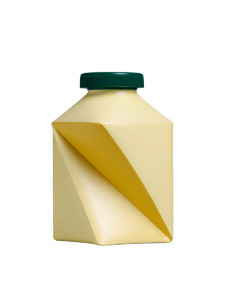 Banana Milk Bottle Vinyl Car Decal Sticker – Waterproof & UV-Resistant 4.1066666666666665"