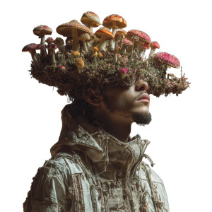 Psychedelic Bonsai Raver Vinyl Car Decal Sticker – Waterproof & UV-Resistant 3.4133333333333336"