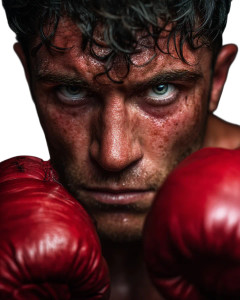 Boxer Close-Up Vinyl Car Decal Sticker – Waterproof & UV-Resistant 4.0"