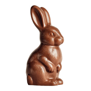 Chocolate Bunny Vinyl Car Decal Sticker – Waterproof & UV-Resistant 6.826666666666667" Chocolate Bunny Vinyl Car Decal Sticker – Waterproof & UV-Resistant 6.826666666666667"