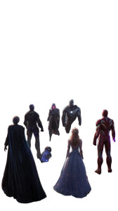 Cosmic Superhero Fusion Vinyl Car Decal Sticker – Waterproof & UV-Resistant 9.706666666666667"