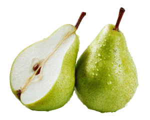 Pear Halves Vinyl Car Decal Sticker – Waterproof & UV-Resistant 3.2"