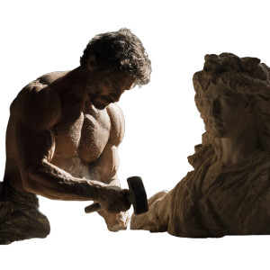 Stonemason At Work V2 Vinyl Car Decal Sticker – Waterproof & UV-Resistant 3.4133333333333336"