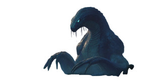 Serpent-Horror Creature Vinyl Car Decal Sticker – Waterproof & UV-Resistant 5.4