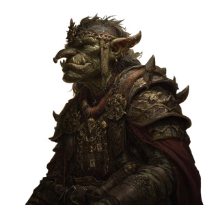 Goblin Warrior Portrait Vinyl Car Decal Sticker – Waterproof & UV-Resistant 3.4133333333333336"