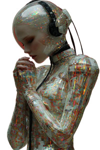 Cybernetic Android V5 Vinyl Car Decal Sticker – Waterproof & UV-Resistant 4.4