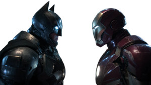 Batman Vs Iron Man V3 Vinyl Car Decal Sticker – Waterproof & UV-Resistant 2.72"