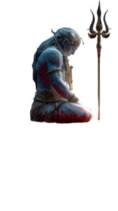 Blue Lord Shiva V2 Vinyl Car Decal Sticker – Waterproof & UV-Resistant 4.8533333333333335"