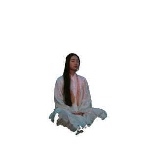 Meditating Under Moon Vinyl Car Decal Sticker – Waterproof & UV-Resistant 3.4133333333333336" Meditating Under Moon Vinyl Car Decal Sticker – Waterproof & UV-Resistant 3.4133333333333336"