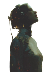 Cyberpunk Cyborg Ninja V2 Vinyl Car Decal Sticker – Waterproof & UV-Resistant 8.213333333333333"