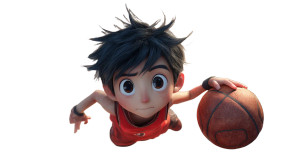 Young Basketball Player V6 Vinyl Car Decal Sticker – Waterproof & UV-Resistant 5.4