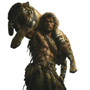 Jungle Conqueror Vinyl Car Decal Sticker – Waterproof & UV-Resistant 3.4133333333333336"