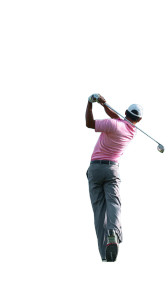 Perfect Golf Swing Vinyl Car Decal Sticker – Waterproof & UV-Resistant 4.8533333333333335"