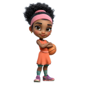 African Girl Basketball V2 Vinyl Car Decal Sticker – Waterproof & UV-Resistant 6.826666666666667" African Girl Basketball V2 Vinyl Car Decal Sticker – Waterproof & UV-Resistant 6.826666666666667"