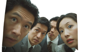 Confused Coworkers Peeking Vinyl Car Decal Sticker – Waterproof & UV-Resistant 2.72"