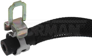 Dorman Heater Hose 626-786 OE Solutions; OE Replacement; 6 Millimeter Outside Diameter; 880 Millimeter Length; Metal/Plastic/Rubber; Black/Natural; With Clamps; Molded Assembly Dorman Heater Hose 626-786 OE Solutions; OE Replacement; 6 Millimeter Outside Diameter; 880 Millimeter Length; Metal/Plastic/Rubber; Black/Natural; With Clamps; Molded Assembly