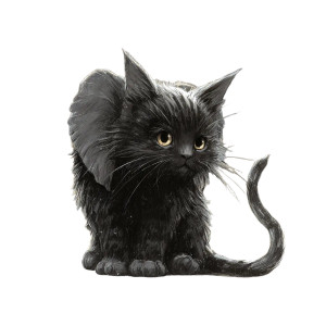 Elephant Cat Vinyl Car Decal Sticker – Waterproof & UV-Resistant 6.826666666666667"