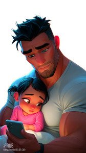 Superhero Dad V9 Vinyl Car Decal Sticker – Waterproof & UV-Resistant 4.8533333333333335"