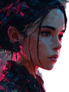 Cyberpunk Girl Portrait V6 Vinyl Car Decal Sticker – Waterproof & UV-Resistant 8.213333333333333" Cyberpunk Girl Portrait V6 Vinyl Car Decal Sticker – Waterproof & UV-Resistant 8.213333333333333"