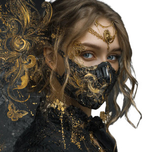 Masked Dream Charm V2 Vinyl Car Decal Sticker – Waterproof & UV-Resistant 6.826666666666667"