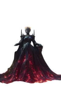 Gothic Queen V5 Vinyl Car Decal Sticker – Waterproof & UV-Resistant 8.96"