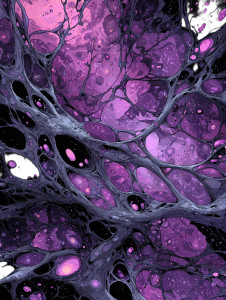 Alien Symbiotic Texture Vinyl Car Decal Sticker – Waterproof & UV-Resistant 8.213333333333333"