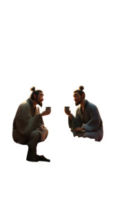 Tang Dynasty Banquet V2 Vinyl Car Decal Sticker – Waterproof & UV-Resistant 9.706666666666667"