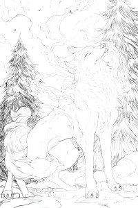 Majestic Alpha Wolf V2 Vinyl Car Decal Sticker – Waterproof & UV-Resistant 8.96"