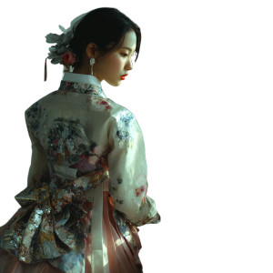 Korean Hanbok V2 Vinyl Car Decal Sticker – Waterproof & UV-Resistant 6.826666666666667"